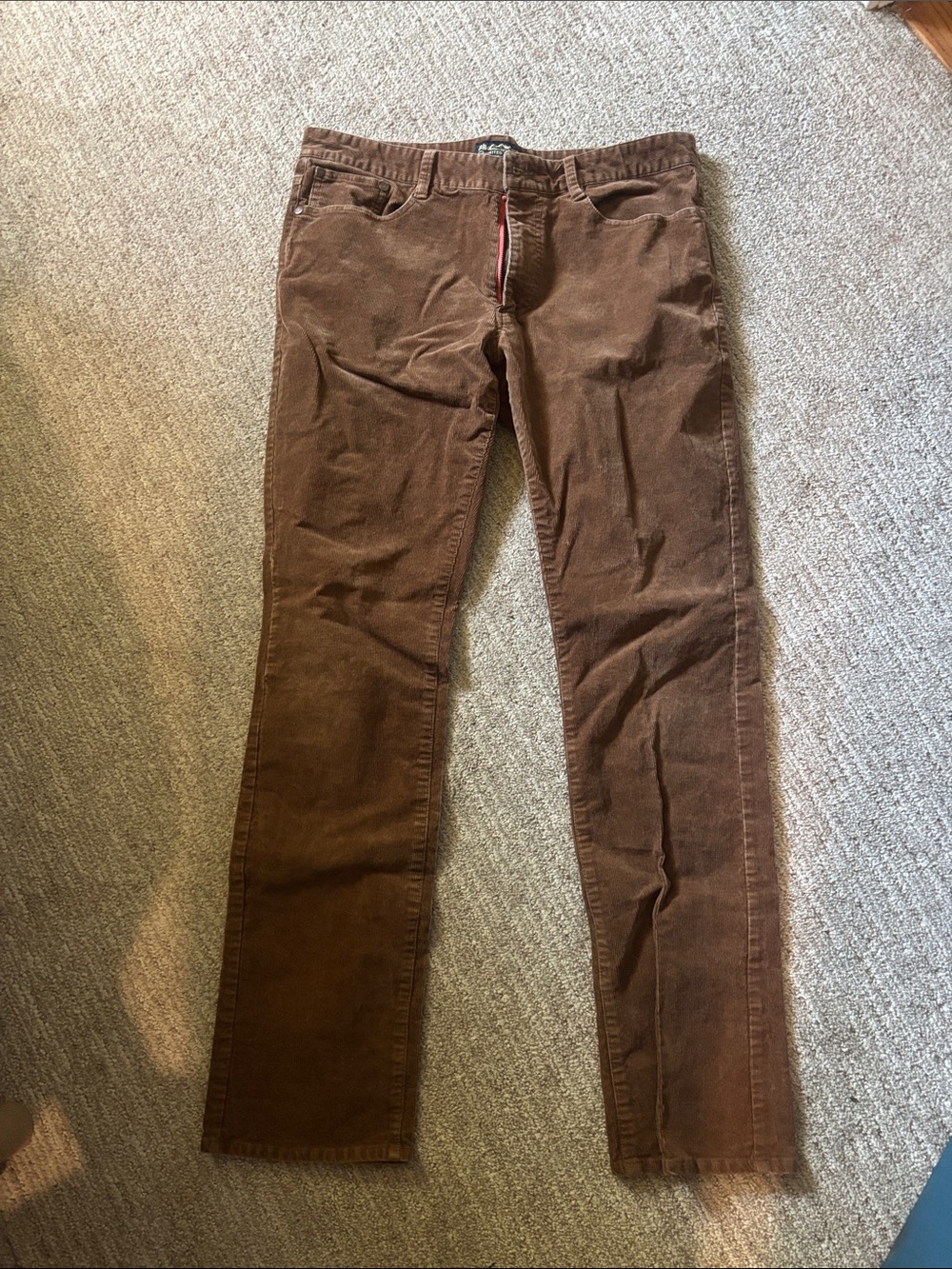 United By Blue men’s Brown Corduroy Straight Leg Jeans